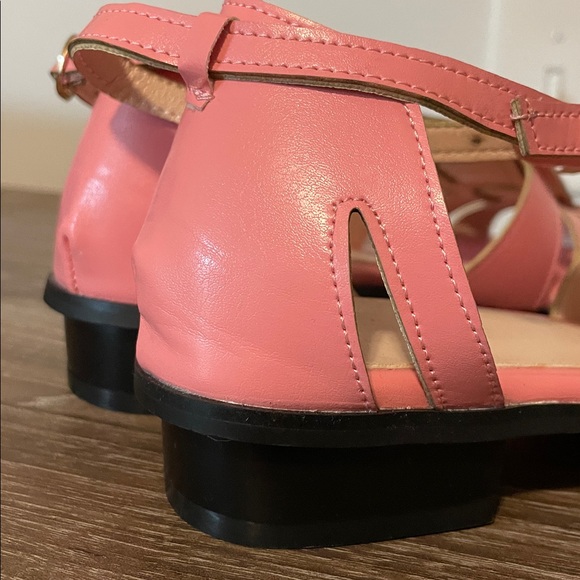 Retro Inspired Fisherman Caged Sandals Pink Size US10 EU41 Practical Versatile - Picture 8 of 9